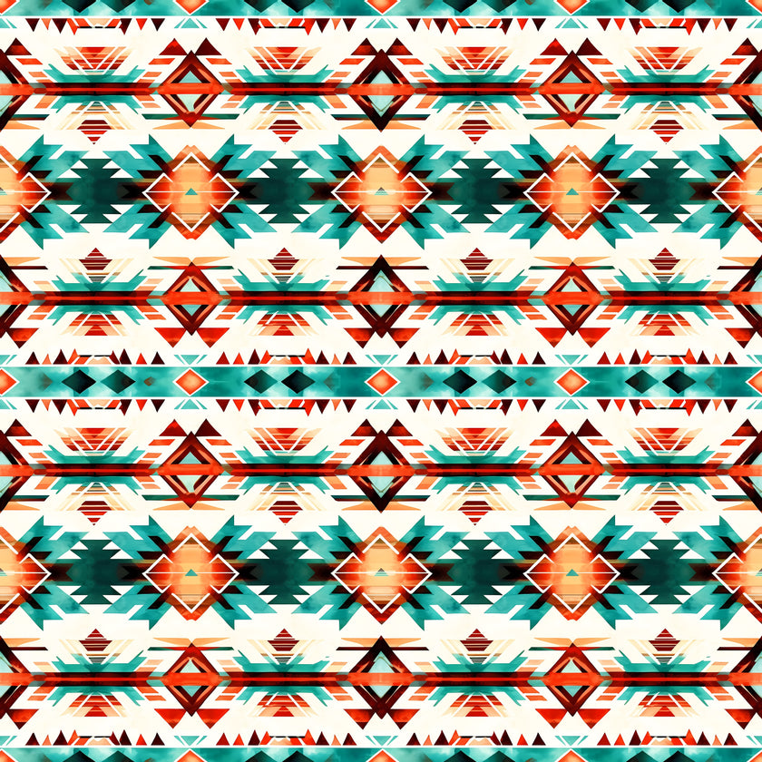 Aztec Western UV Printed Leatherette Sheets