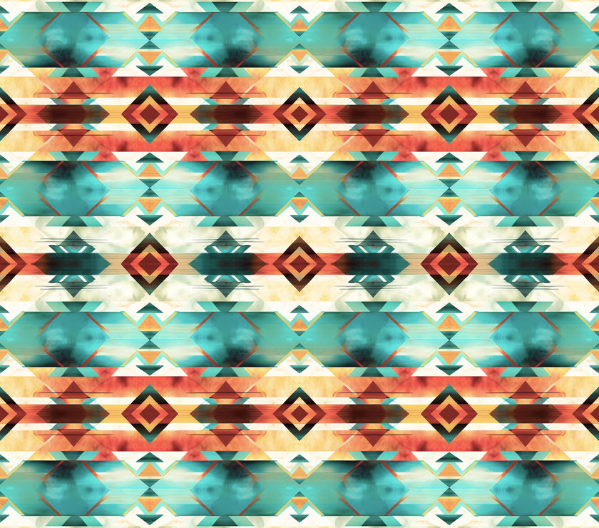 Aztec Western UV Printed Leatherette Sheets