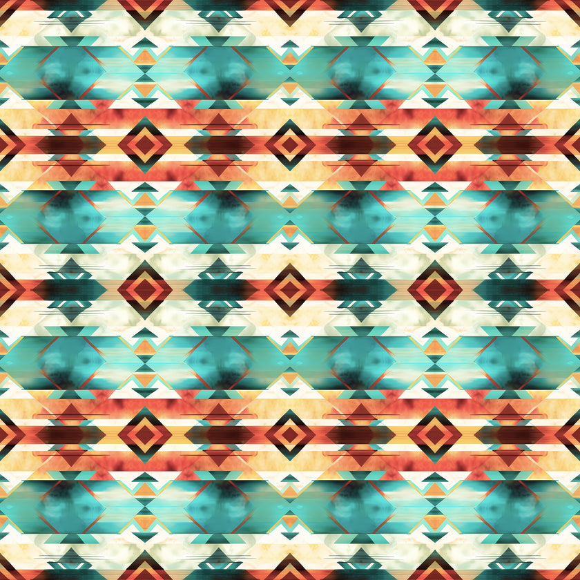 Aztec Western UV Printed Leatherette Sheets