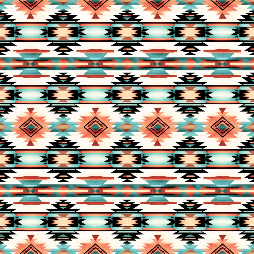 Aztec Western UV Printed Leatherette Sheets
