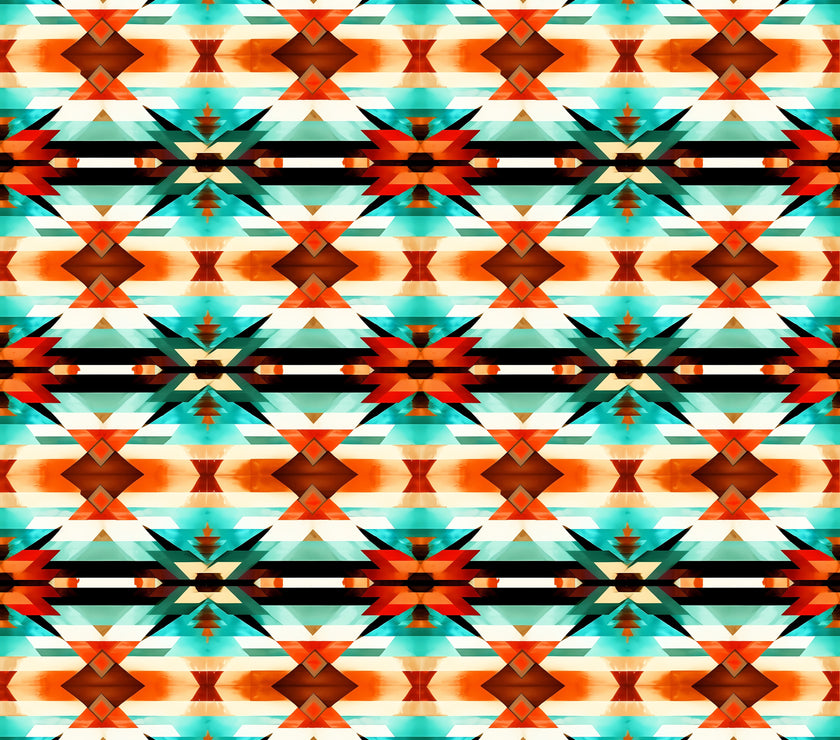 Aztec Western UV Printed Leatherette Sheets