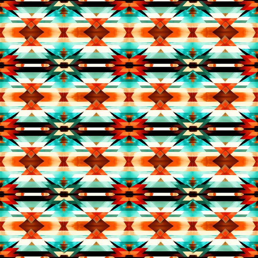 Aztec Western UV Printed Leatherette Sheets