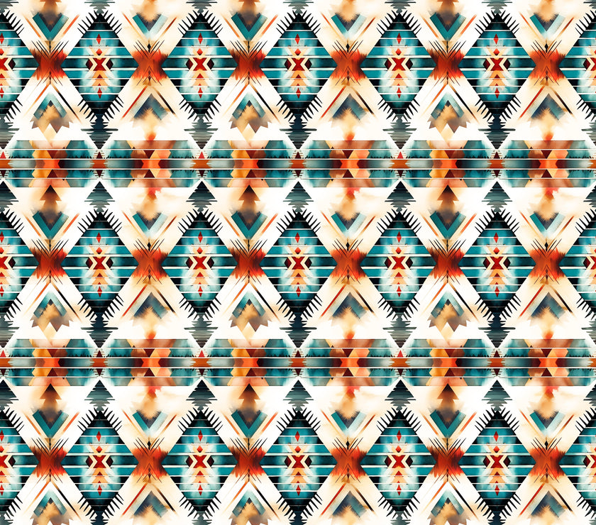 Aztec Western UV Printed Leatherette Sheets