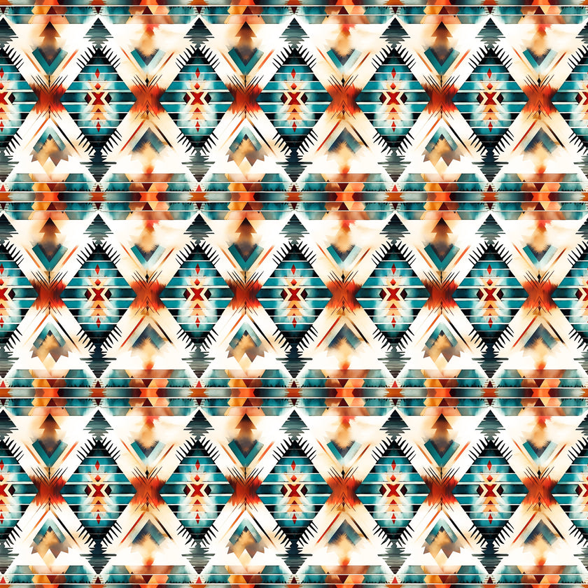 Aztec Western UV Printed Leatherette Sheets