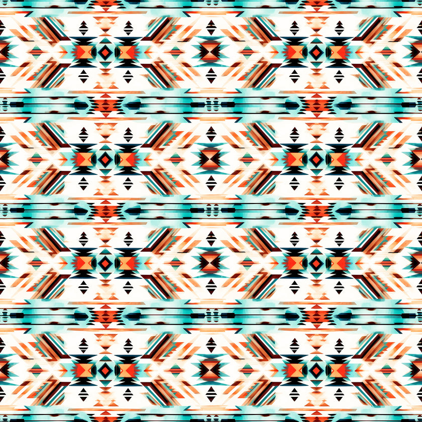 Aztec Western UV Printed Leatherette Sheets